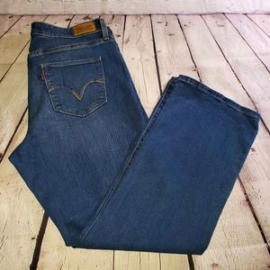 Levis 512 bootcut perfectly shaping jeans size 18w
